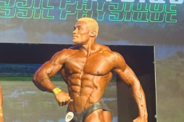 Wanderson Moreira era fisiculturista e morreu aos 30 anos durante uma competição em Campo Grande  -  (crédito: Reprodução Instagram @wandersonmoreira_start )