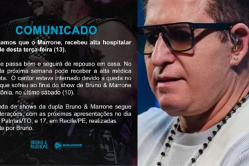 Marrone - (crédito: Reprodução/Instagram) Marrone - (crédito: Reprodução/Instagram)