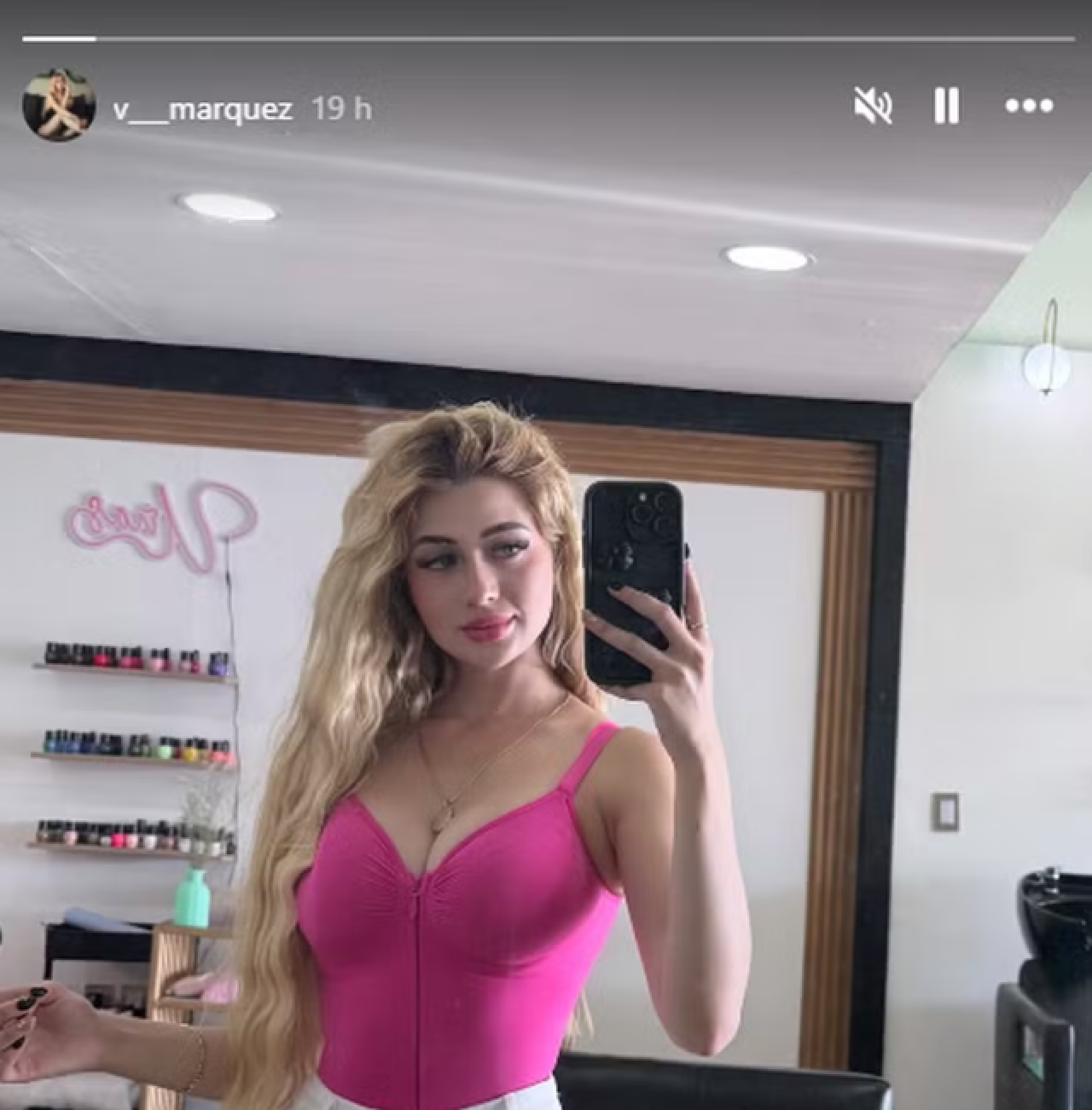 Valeria tinha pouco mais de 200 mil seguidores em redes sociais como TikTok e Instagram