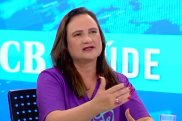 Alessandra Arrais, psicóloga perinatal do Hmib, é -  (crédito: rEPRODUÇÃO yOUTUBE)
