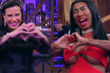Narcisa Tamborindeguy e Inês Brasil -  (crédito: Reprodução/Tv Globo)