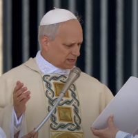 Missa realizada neste domingo marca início do pontificado de Leão XIV 