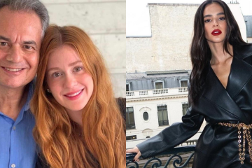 Pai defende Marina Ruy Barbosa e alfineta Bruna Marquezine -  (crédito: Redes Sociais)