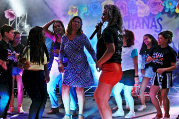 Mulheres arrasam nos palcos e nos bastidores do III Sarau das Sebastianas - (crédito: Edvair Ribeiro) Mulheres arrasam nos palcos e nos bastidores do III Sarau das Sebastianas - (crédito: Edvair Ribeiro)