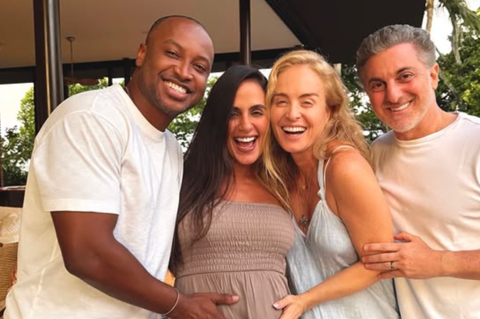 Luciano Huck e Angélica serão padrinhos do filho de Thiaguinho
- (crédito: Redes Sociais) Luciano Huck e Angélica serão padrinhos do filho de Thiaguinho
- (crédito: Redes Sociais)