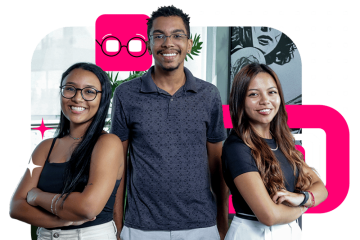 'Nossa proposta é apoiar o início da trajetória profissional dos jovens com uma formação sólida e experiências reais', afirma a gerente de RH da Serasa Experian, Camila Souza.  -  (crédito: Divulgação Serasa Experian)