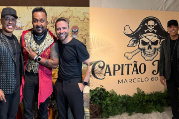 Mc Koringa agita aniversário de 60 anos de Marcelo Tchakabum - (crédito: Redes Sociais) Mc Koringa agita aniversário de 60 anos de Marcelo Tchakabum - (crédito: Redes Sociais)