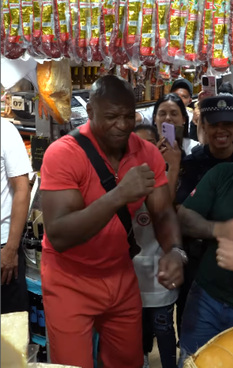 Terry Crews -  (crédito: Reprodução instagram)