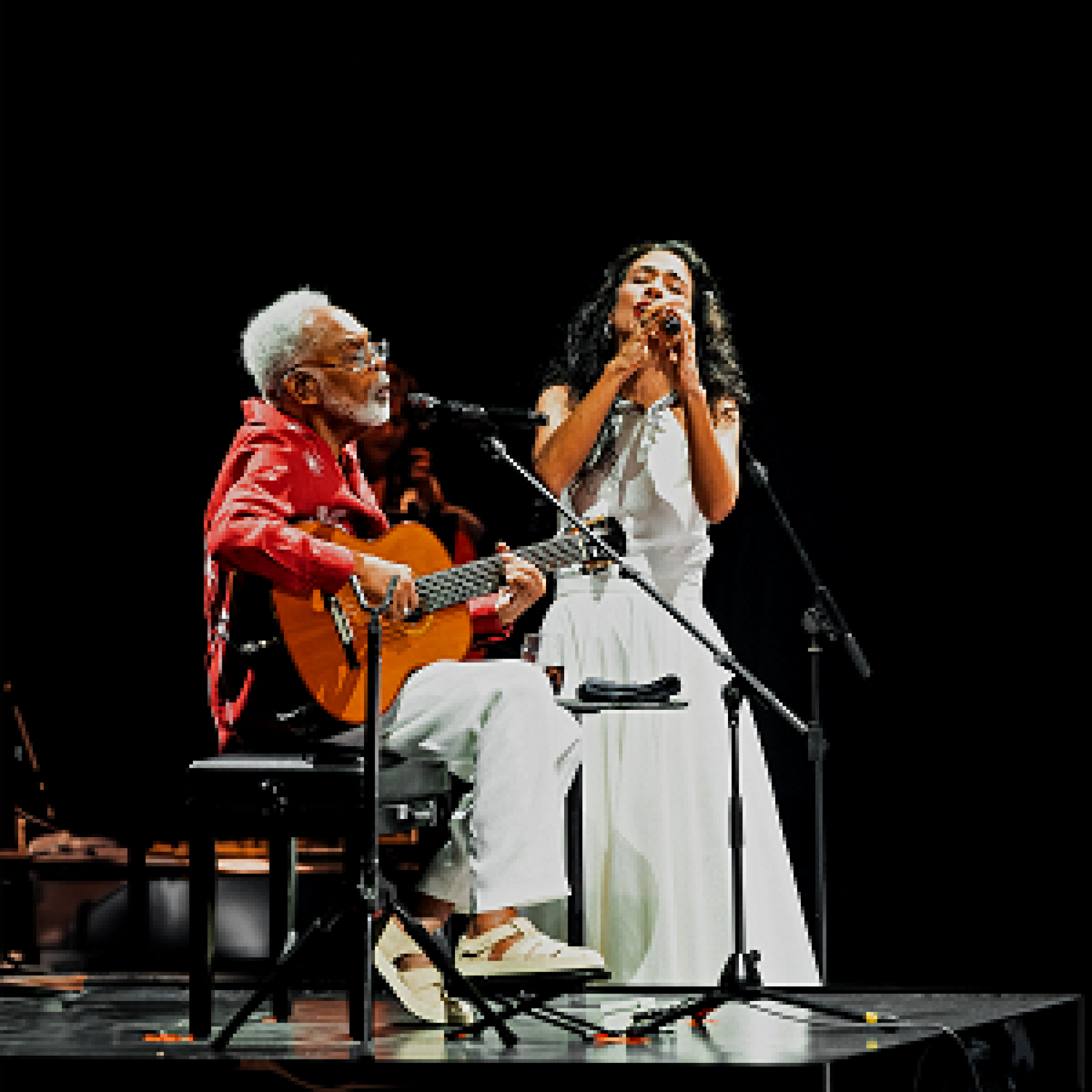 Marisa Monte e Gilberto Gil lançam nova versão da música 'A paz'