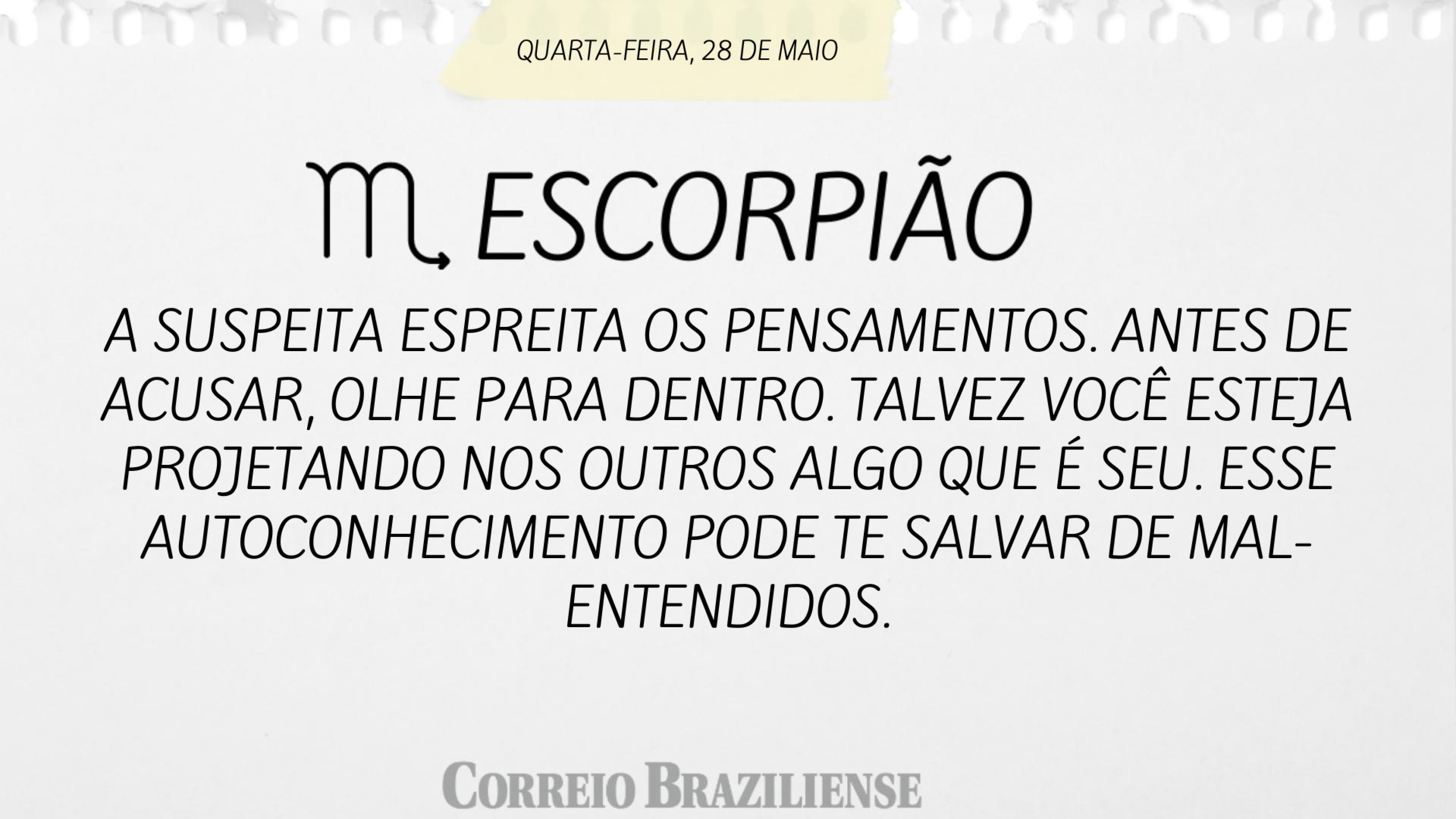 Confira o horóscopo desta quarta-feira