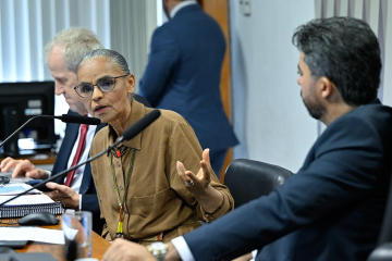 Marcos Rogério (PL-RO) afirmou que  o objetivo da titular do ministério foi de fazer do parlamento um "palco de lacração" -  (crédito: Geraldo Magela/Agência Senado  )
