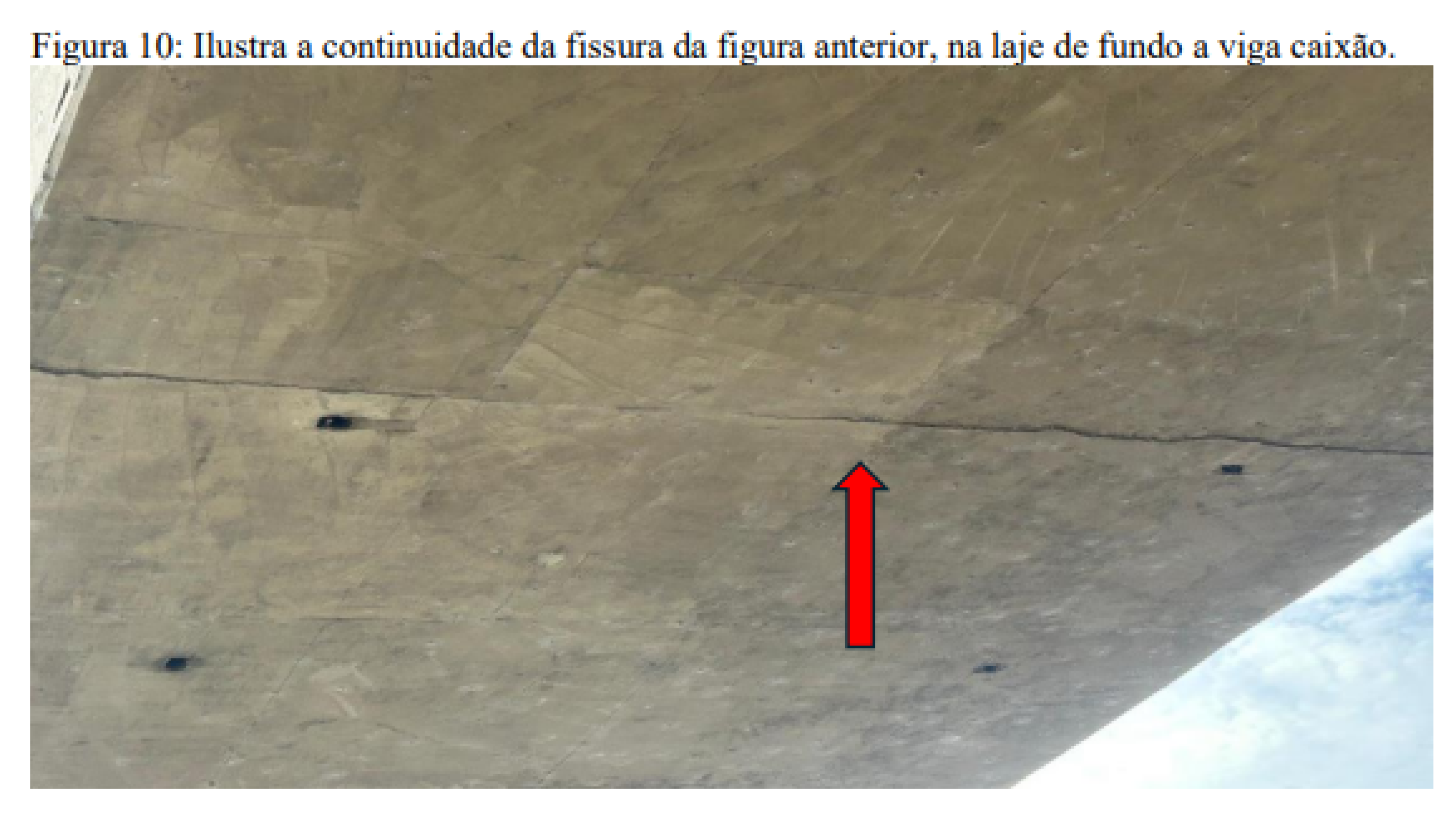 Laudo realizado pelo CREA-RO na ponte sobre o rio Candeias, na BR364 mostra fissuras na estrutas 