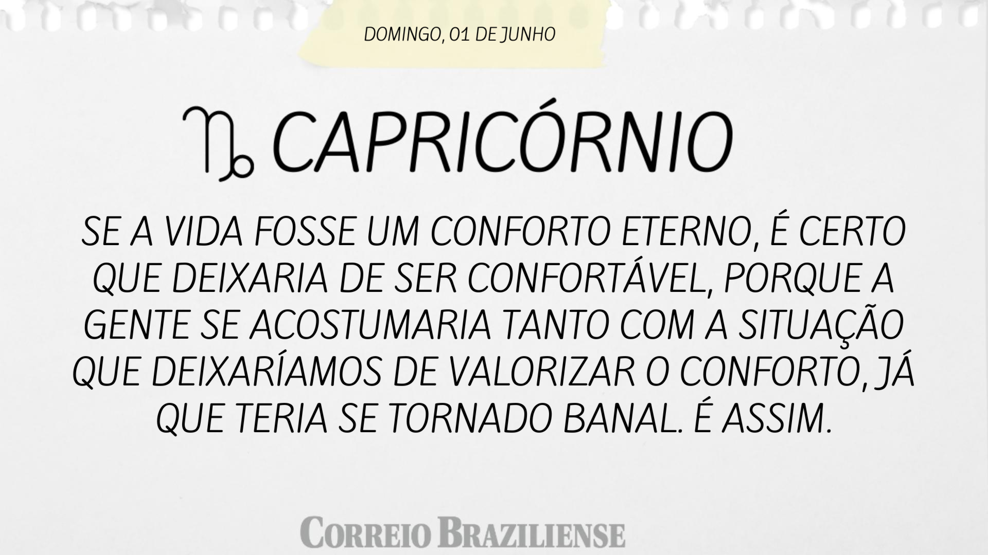 Hor&oacute;scopo deste domingo