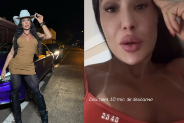 Gracyanne Barbosa -  (crédito: Reprodução/Instagram)