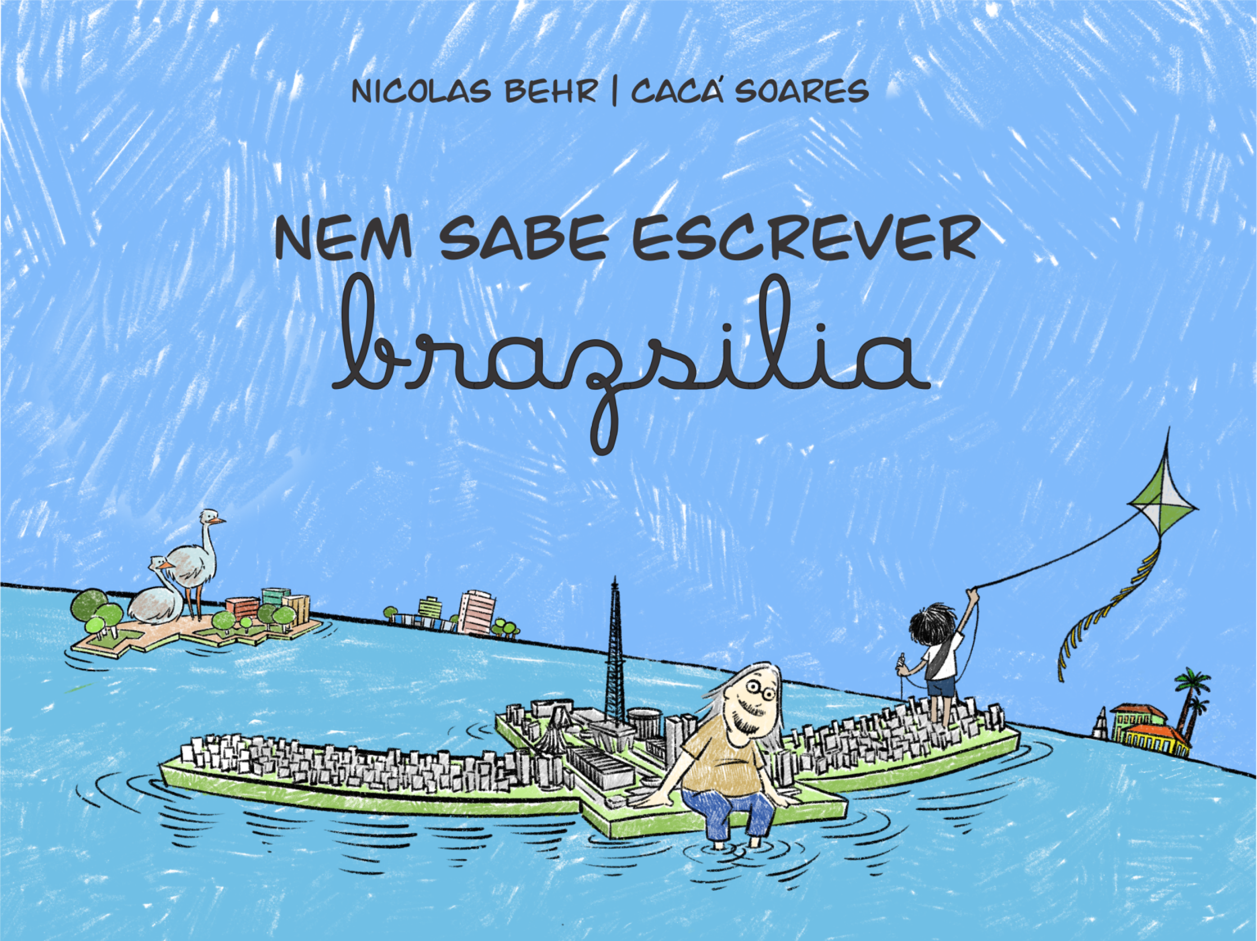 Livro sobre Brasília para crianças será lançado neste sábado (7/6)