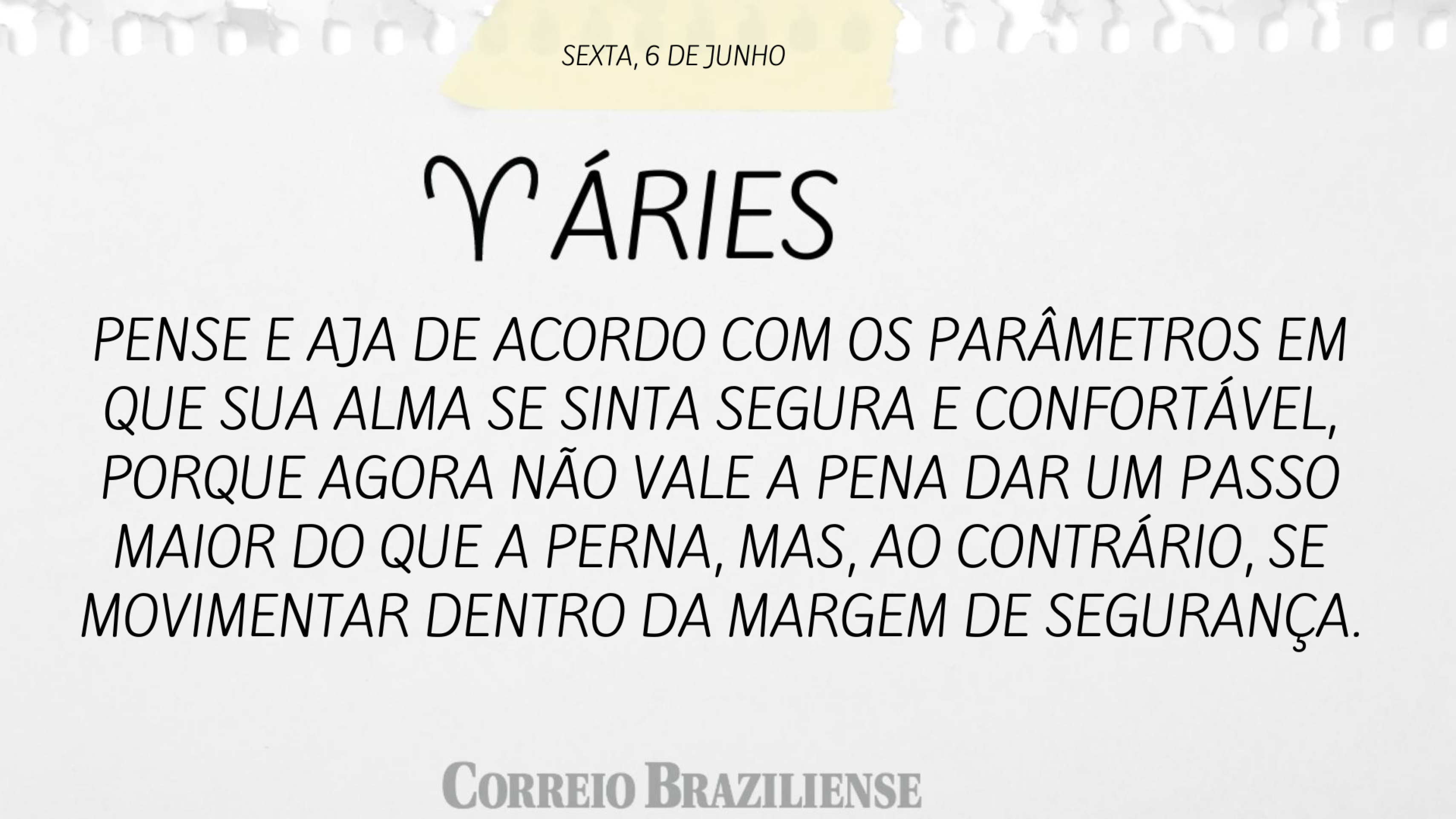 &Aacute;RIES | 6 DE JUNHO