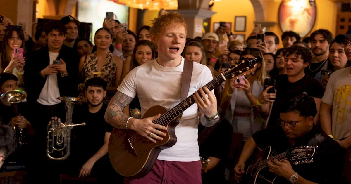 Ed Sheeran lança ‘Sapphire’ e anuncia álbum ousado e turnê global -  (crédito: TMJBrazil)