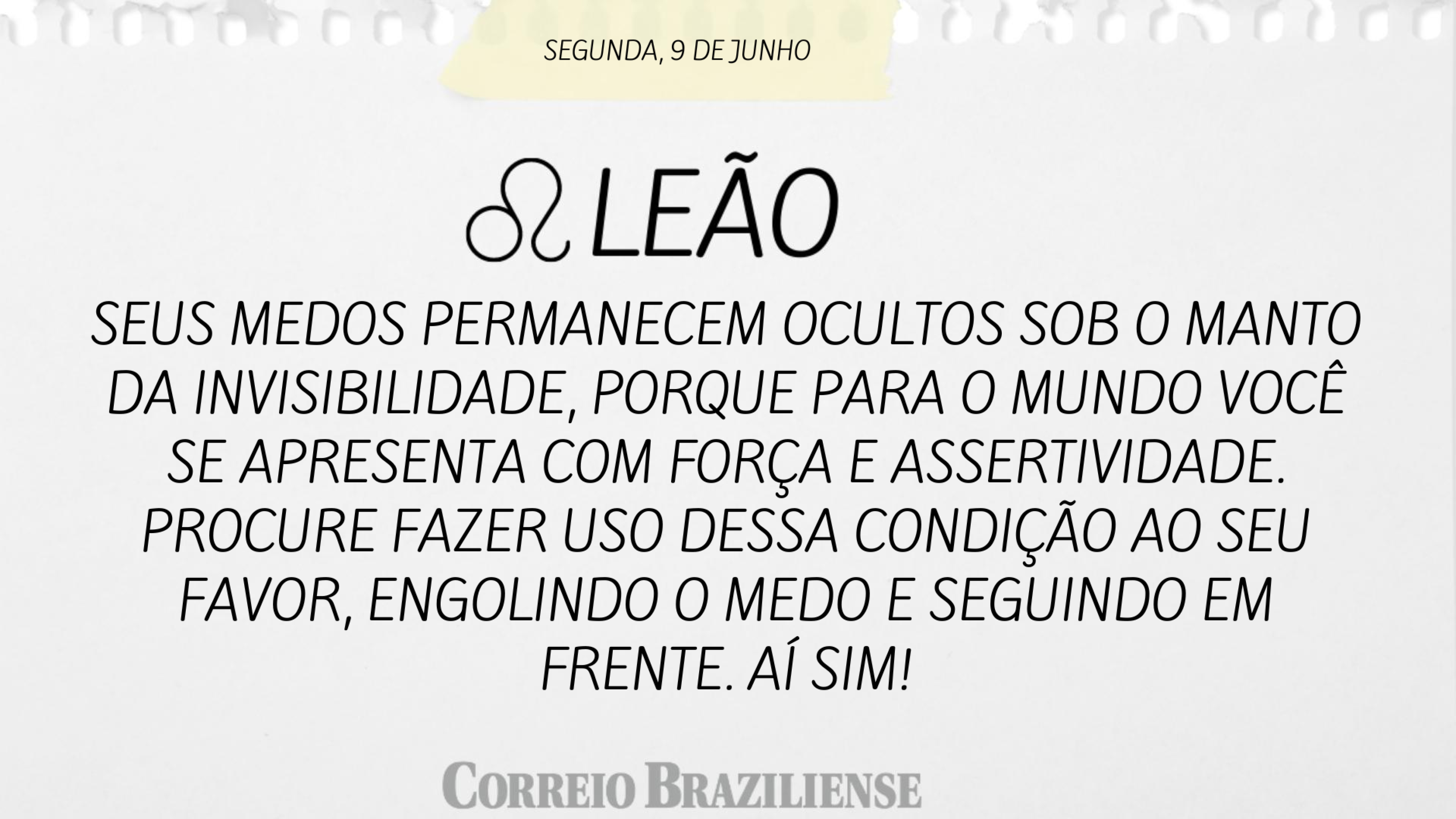 LEÃO | 9 DE JUNHO