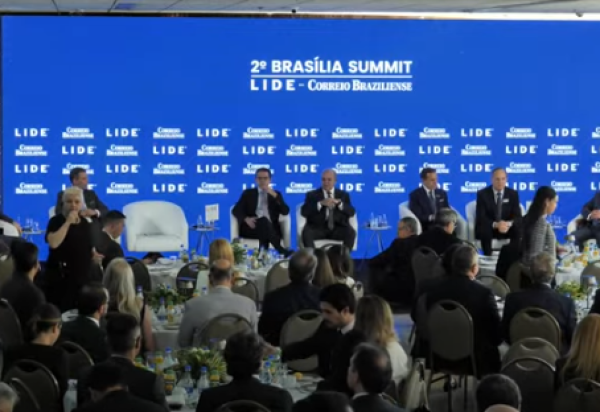 Lide Brasília reúne empresários para debater rumos da economia brasileira - (crédito: Reprodução Youtube)
