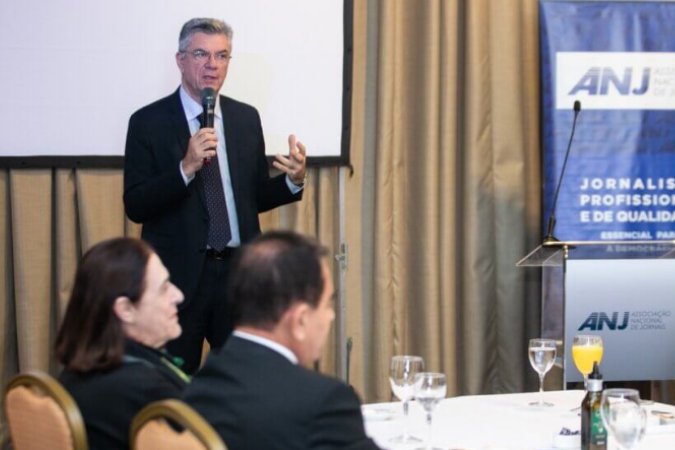 Iniciativa foi oficializada através de reunião de diretoria nesta quinta-feira (12/6), em Brasília - (crédito: Reprodução / Associação Nacional de Jornais ) Iniciativa foi oficializada através de reunião de diretoria nesta quinta-feira (12/6), em Brasília - (crédito: Reprodução / Associação Nacional de Jornais )