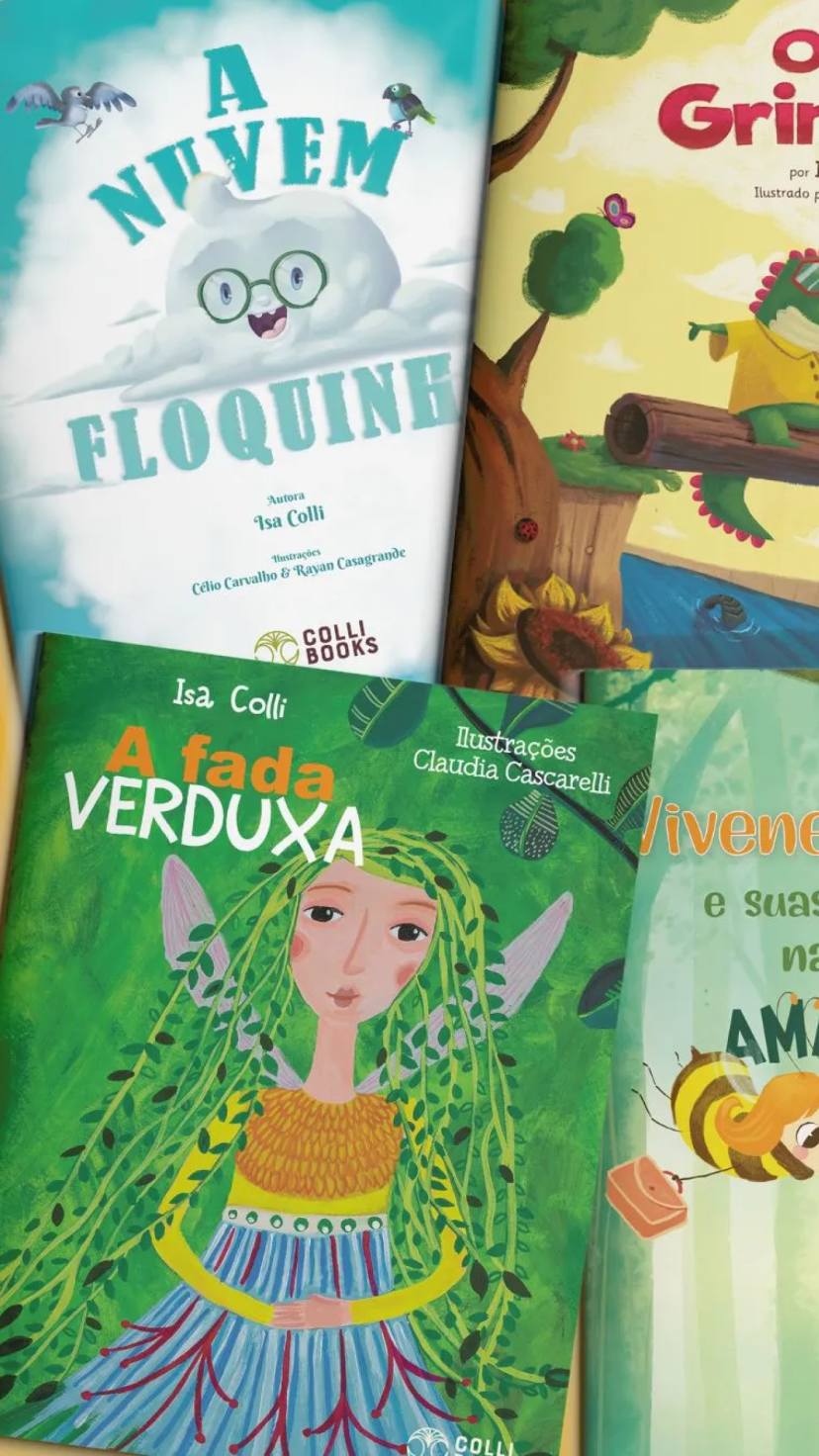 Livros da editora Colli Books -  (crédito: Divulgação)