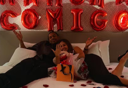 Paulo André e Thays Andreata - (crédito: Reprodução/Instagram)