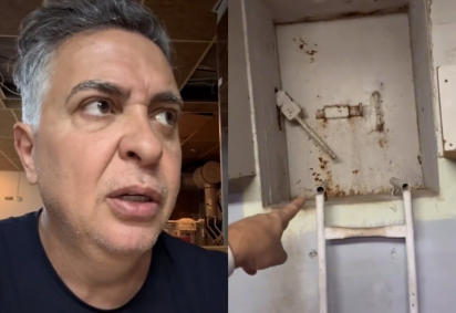 O prefeito Álvaro Damião tem relatado seus momentos de tensão em Israel  -  (crédito: Reprodução/Redes Sociais)