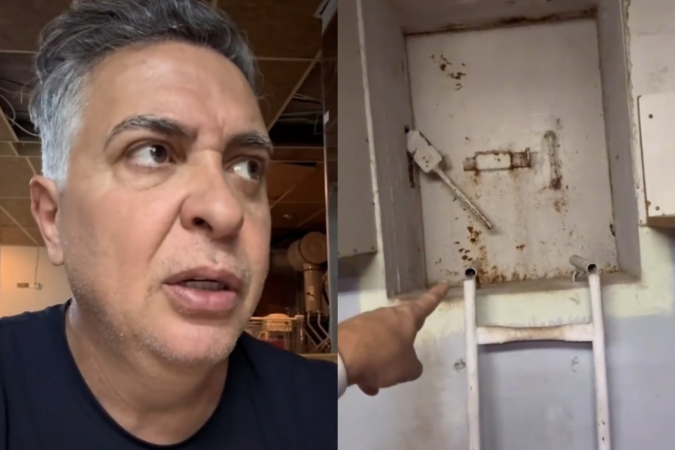 O prefeito Álvaro Damião tem relatado seus momentos de tensão em Israel  -  (crédito: Reprodução/Redes Sociais)