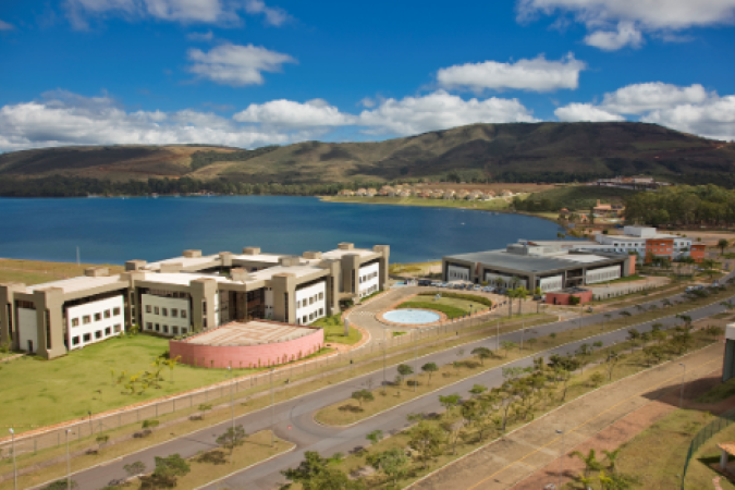 Campus Aloysio Faria, localizado em Nova Lima (MG) - (crédito: Reprodução) Campus Aloysio Faria, localizado em Nova Lima (MG) - (crédito: Reprodução)