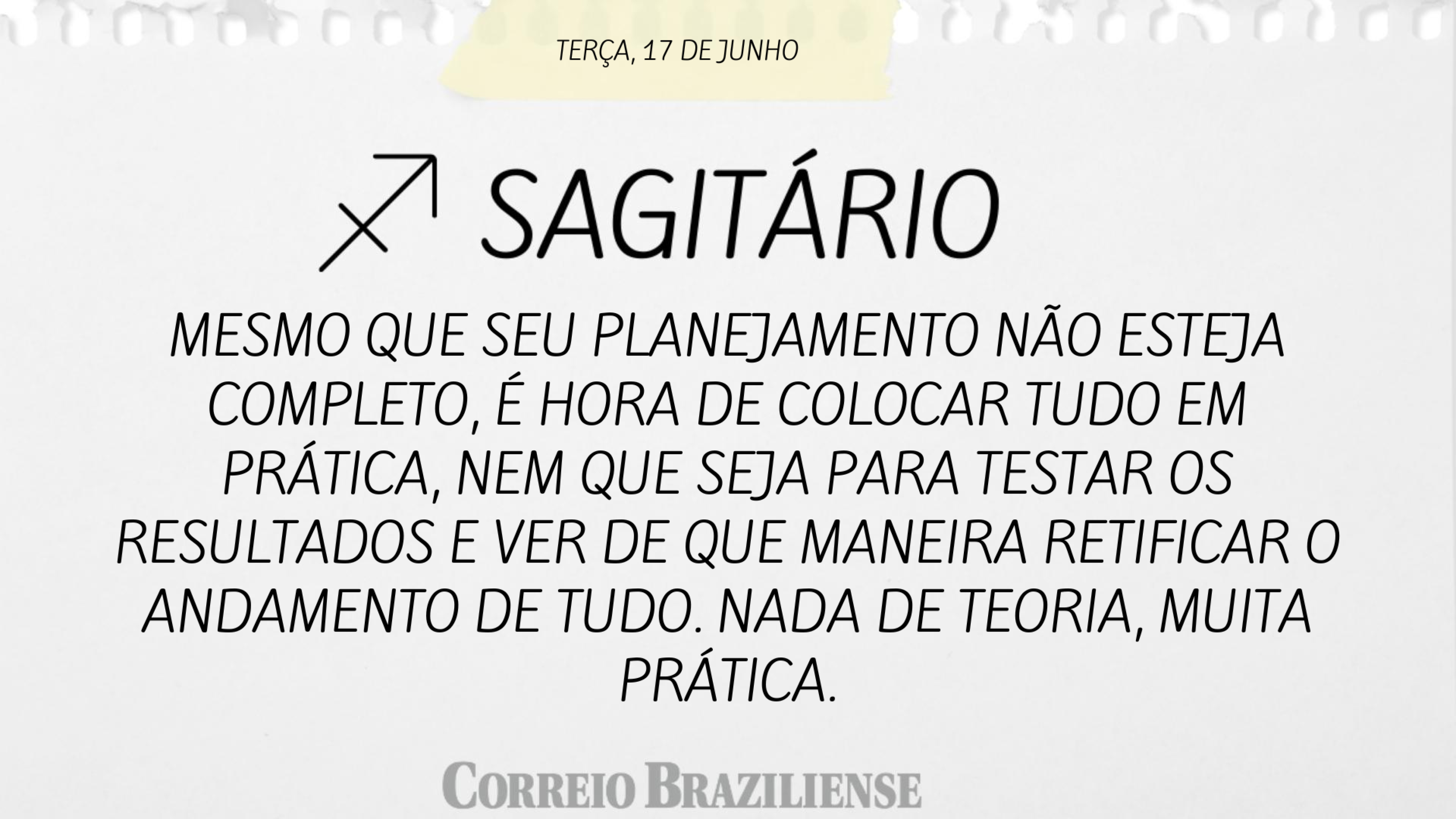 Hor&oacute;scopo 17/06/2025