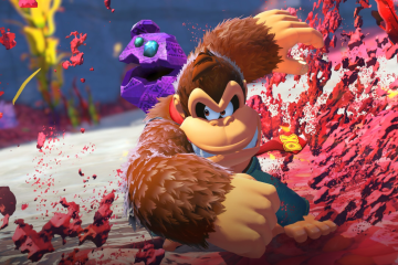 Novo jogo vai reformular o estilo de jogo de Donkey Kong, investindo novamente em uma onda 3D. -  (crédito: Divulgação/Nintendo)