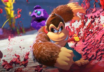 Novo jogo vai reformular o estilo de jogo de Donkey Kong, investindo novamente em uma onda 3D. -  (crédito: Divulgação/Nintendo)