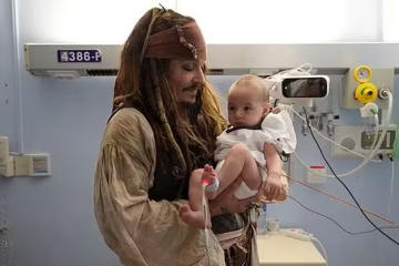 Johnny Depp - (crédito: Reprodução/Redes sociais) Johnny Depp - (crédito: Reprodução/Redes sociais)