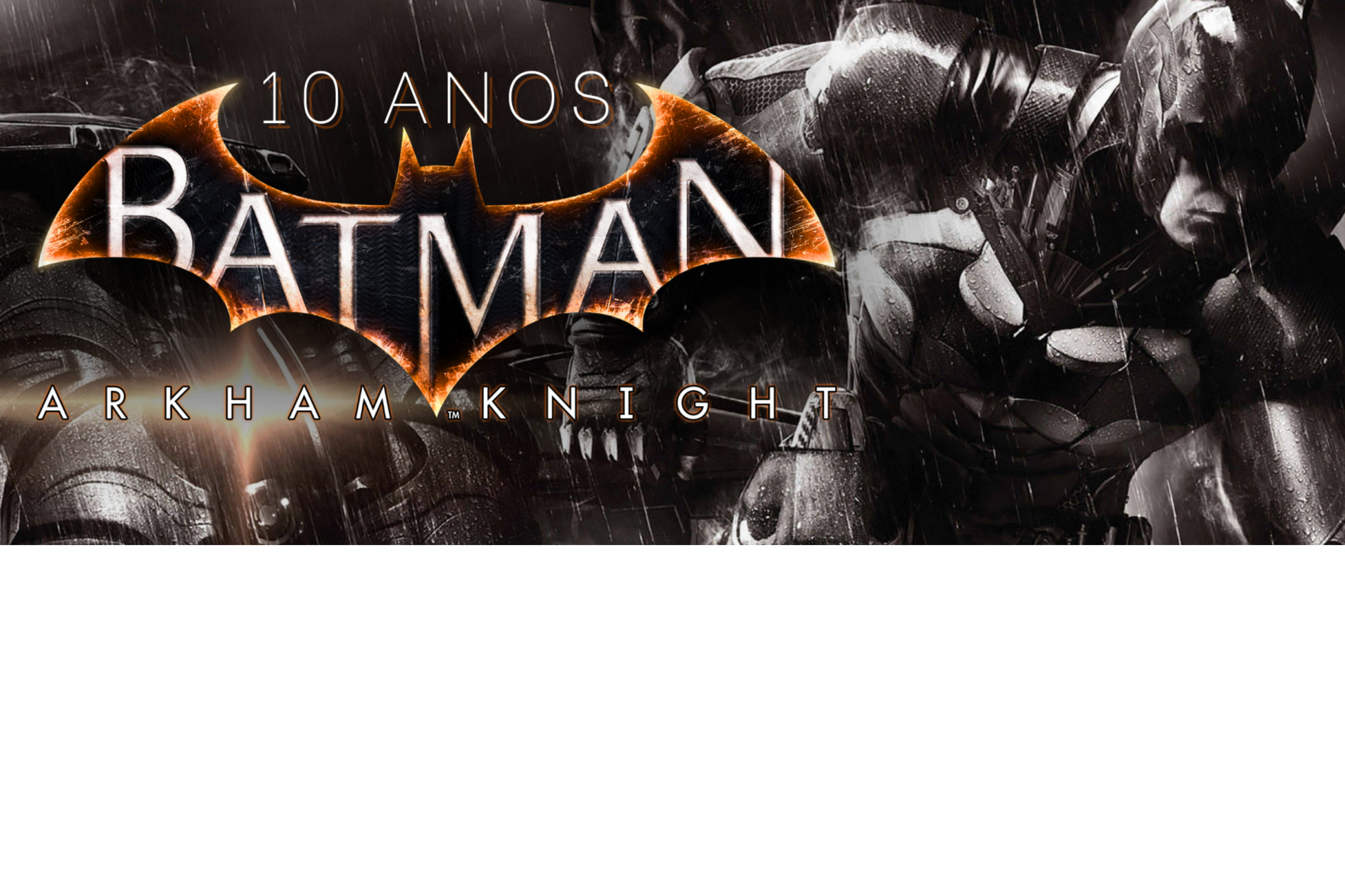 O mais ambicioso jogo do Cavaleiro das Trevas completa 10 anos e até hoje tem uma qualidade gráfica, de jogabiliade e enredo que muitos jogos de super-heróis apenas sonham em ter. 