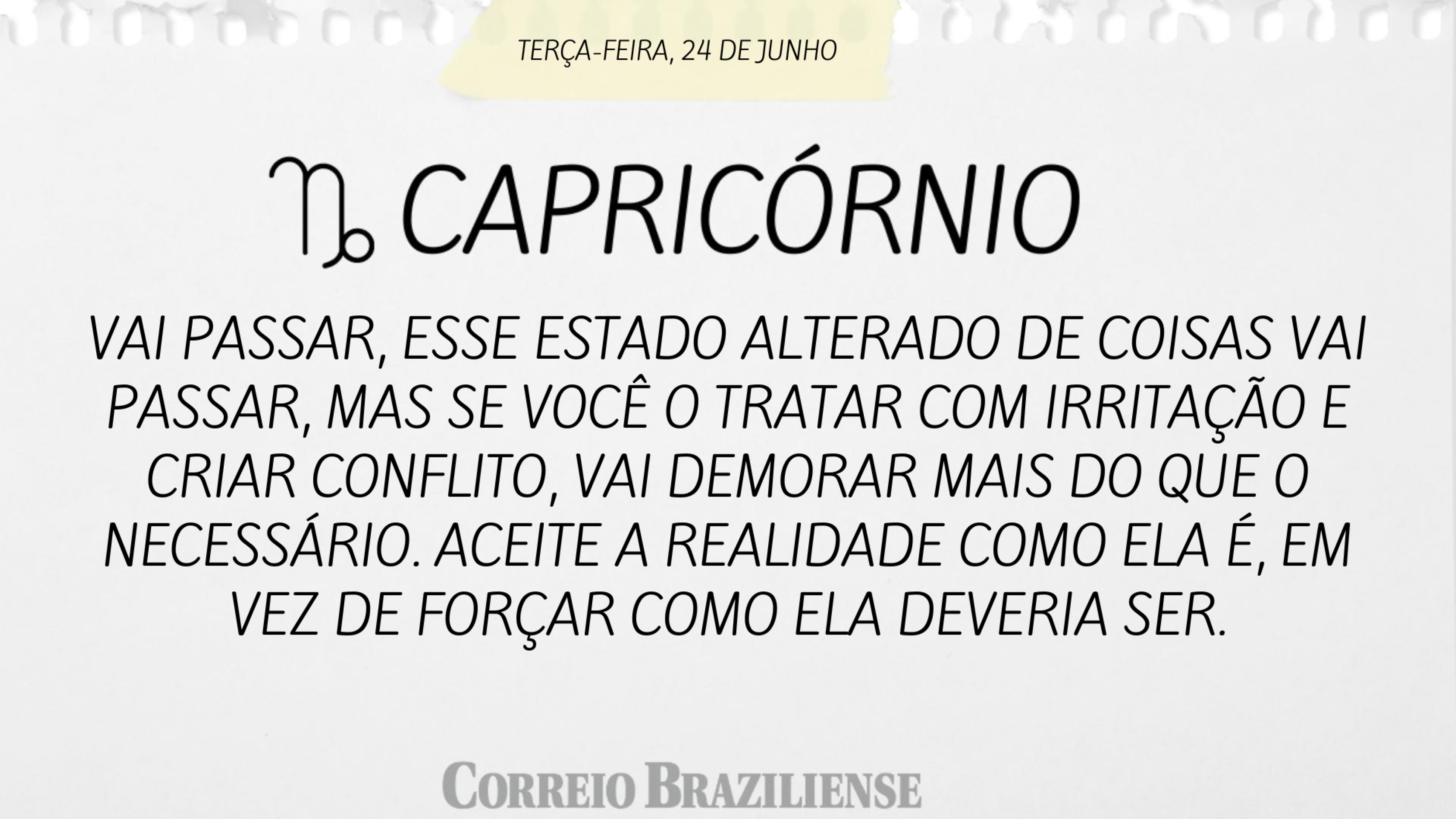 Horóscopo 24 de junho