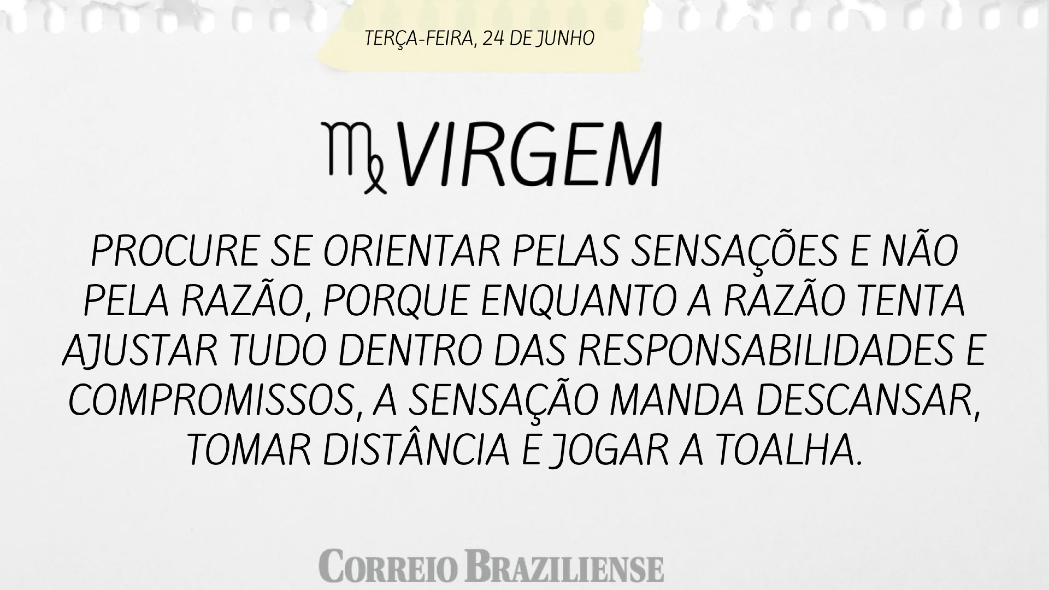 Horóscopo 24 de junho