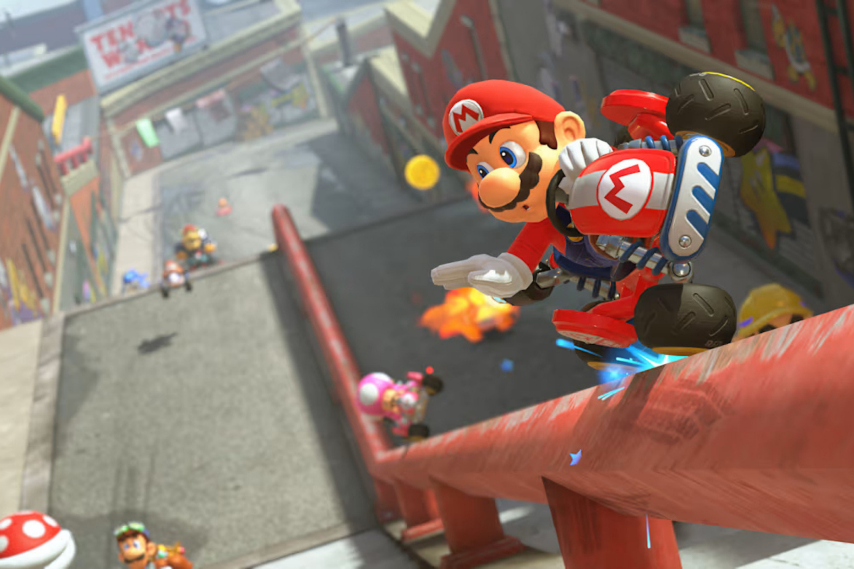 Um novo jeito de atravessar o mapa das pistas e deslizar por pontos marcados no trajeto. 