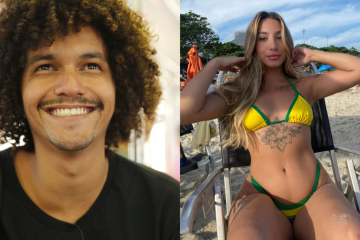 Madu Paim e MC Estudante - (crédito: Reprodução/Instagram) Madu Paim e MC Estudante - (crédito: Reprodução/Instagram)