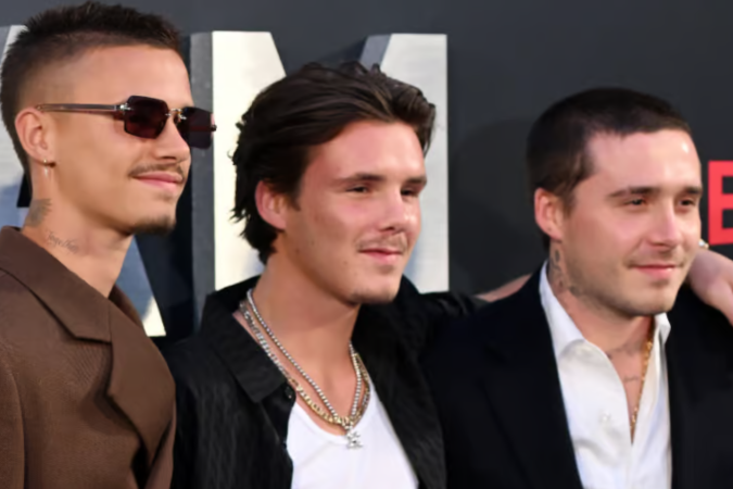 Cruz Beckham e Brooklyn - (crédito: Reprodução/Redes sociais) Cruz Beckham e Brooklyn - (crédito: Reprodução/Redes sociais)