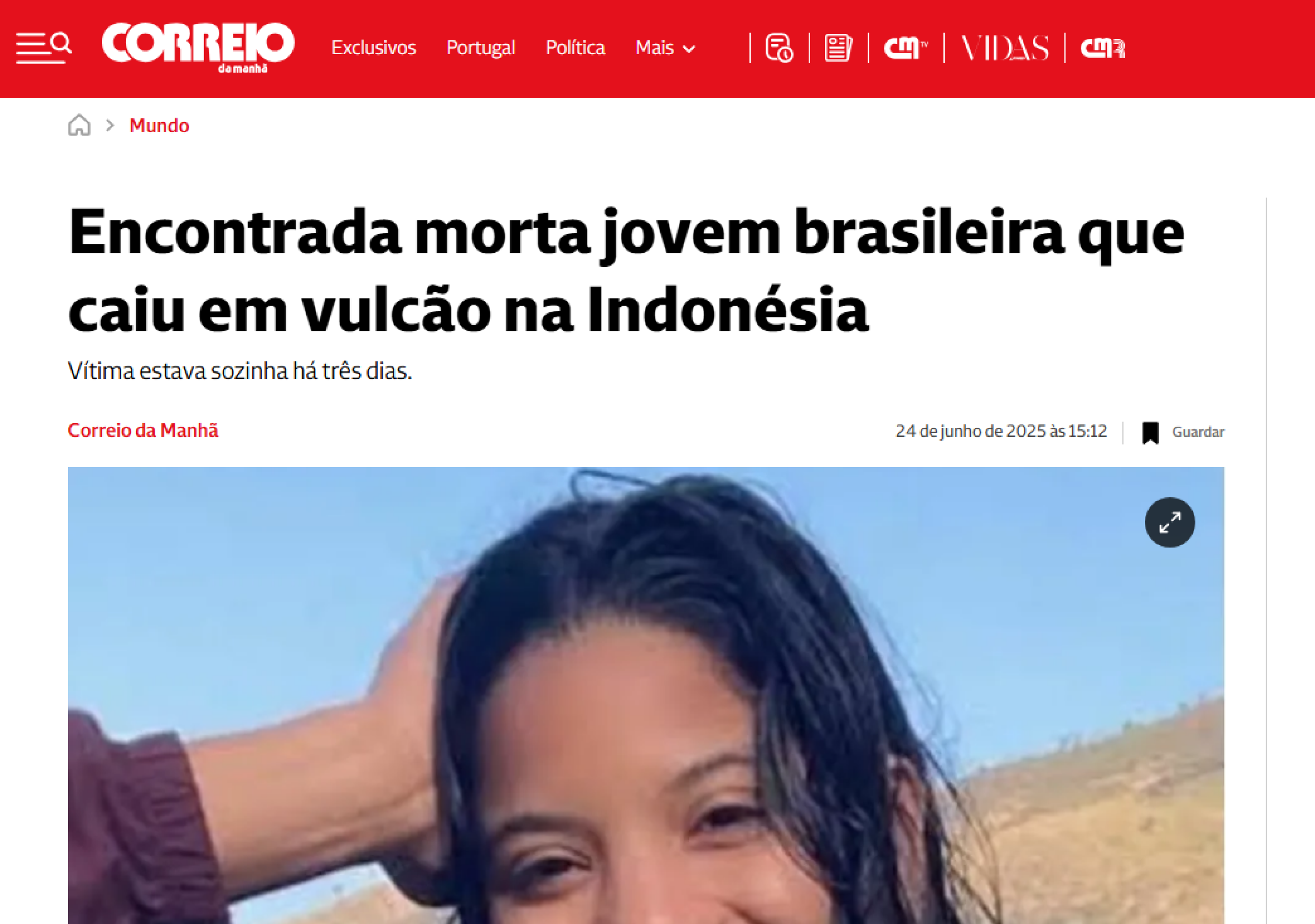 Imprensa internacional repercute morte de brasileira em trilha na Indonésia