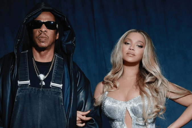 Jay-Z surpreende e canta com Beyoncé em show em Paris -  (crédito: TMJBrazil)