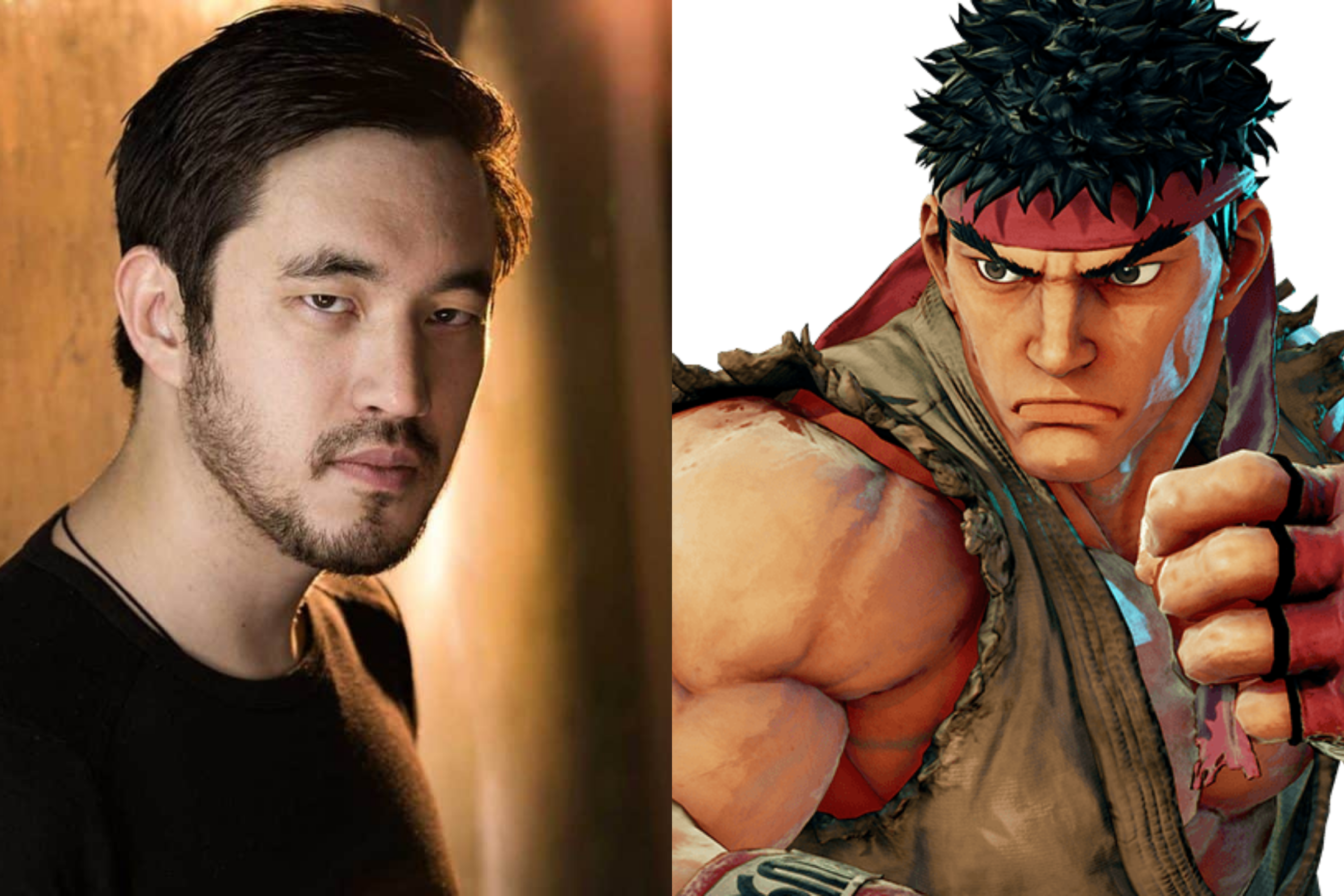 Andrew Koji será o Ryu.
