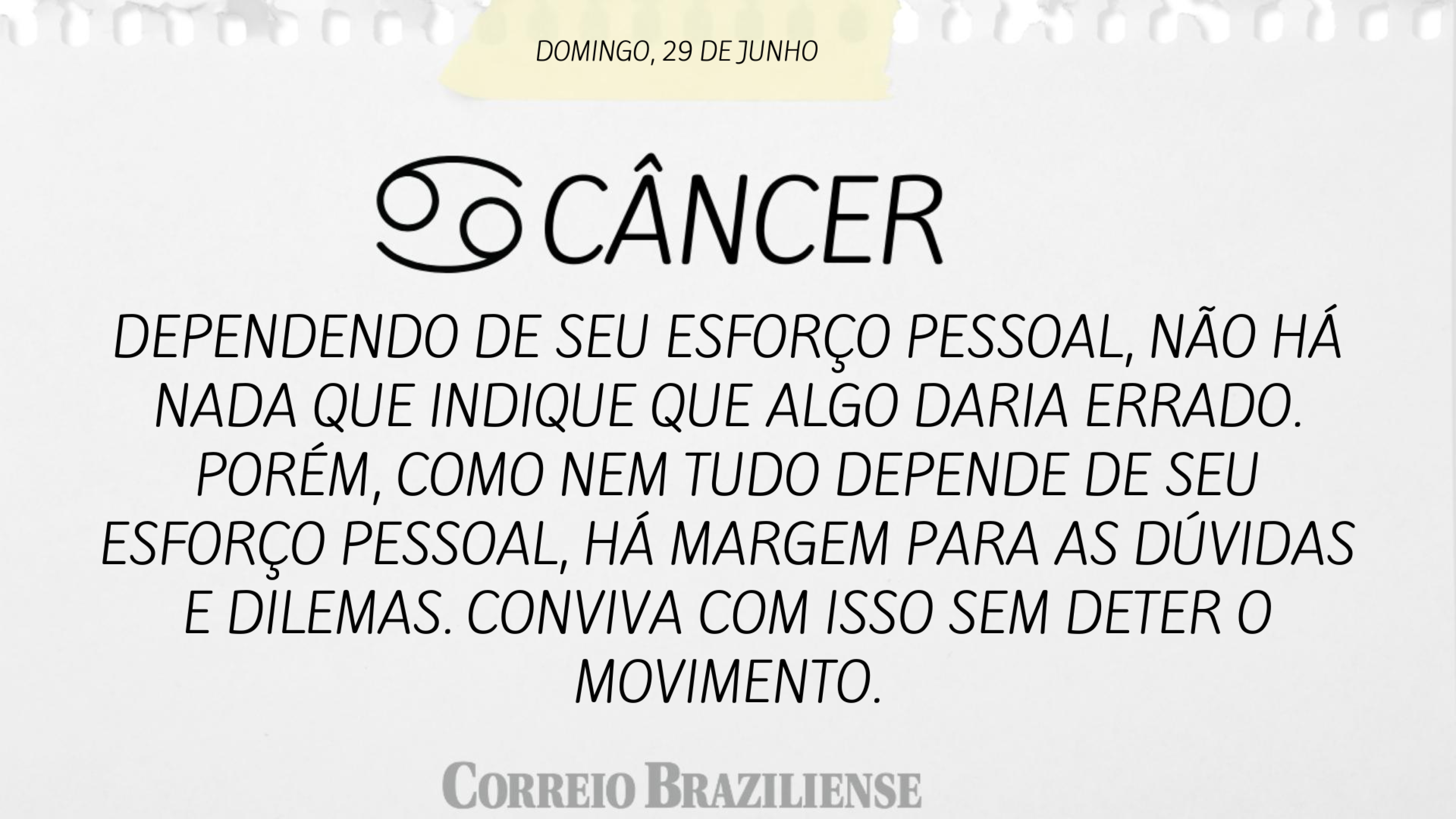 Confira o hor&oacute;scopo deste domingo