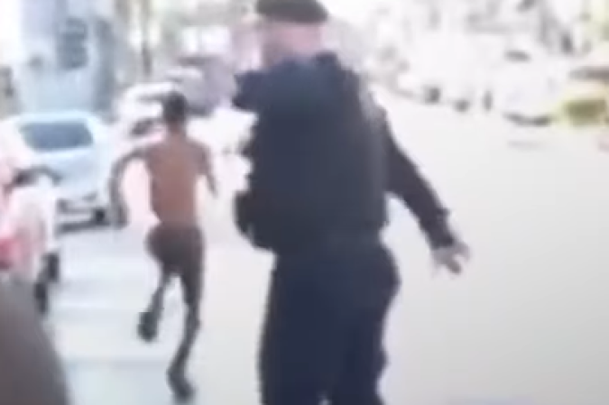 Cena inusitada viralizou nas redes - (crédito: Reprodução/Redes sociais ) Cena inusitada viralizou nas redes - (crédito: Reprodução/Redes sociais )