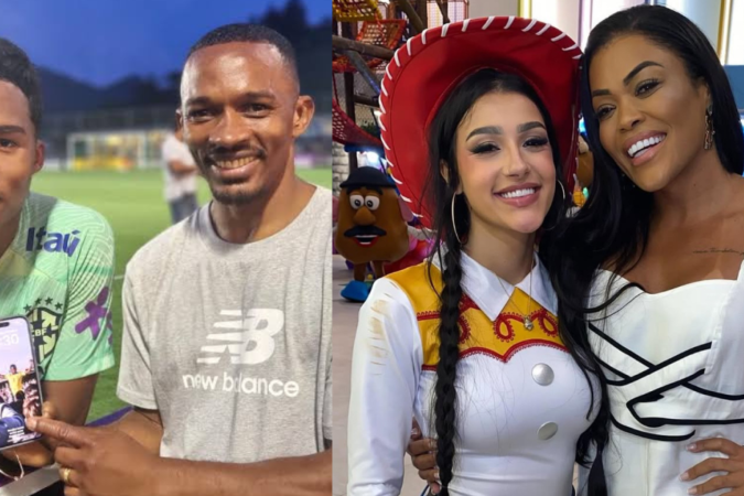 Pai de Endrick faz a fila andar e vive affair com madrinha de Bia Miranda, diz colunista -  (crédito: TMJBrazil)