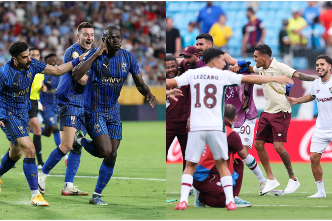 Nesta sexta-feira, o tricolor das Laranjeiras enfrenta o árabe Al-Hilal, pelas quartas de final da Copa do Mundo de Clubes, de olho em uma vaga nas semis - (crédito: AFP) Nesta sexta-feira, o tricolor das Laranjeiras enfrenta o árabe Al-Hilal, pelas quartas de final da Copa do Mundo de Clubes, de olho em uma vaga nas semis - (crédito: AFP)