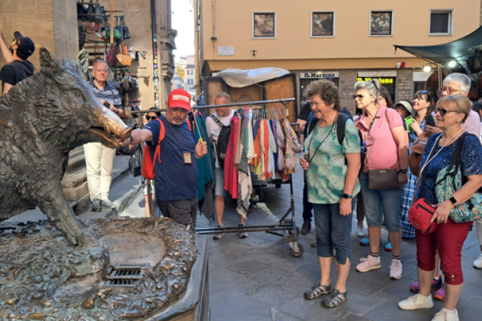 O Porcellino de Florença e a fábula de Hans Christian Andersen -  (crédito: Uai Turismo)