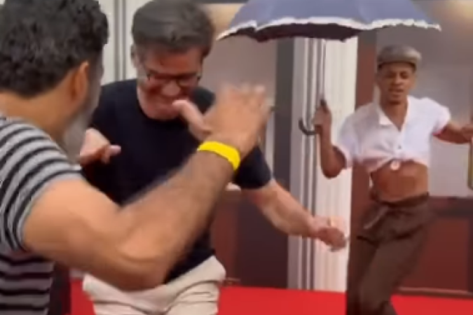Wagner Moura dança frevo em estreia de 'O Agente Secreto' na França Wagner Moura dança frevo em estreia de 'O Agente Secreto' na França