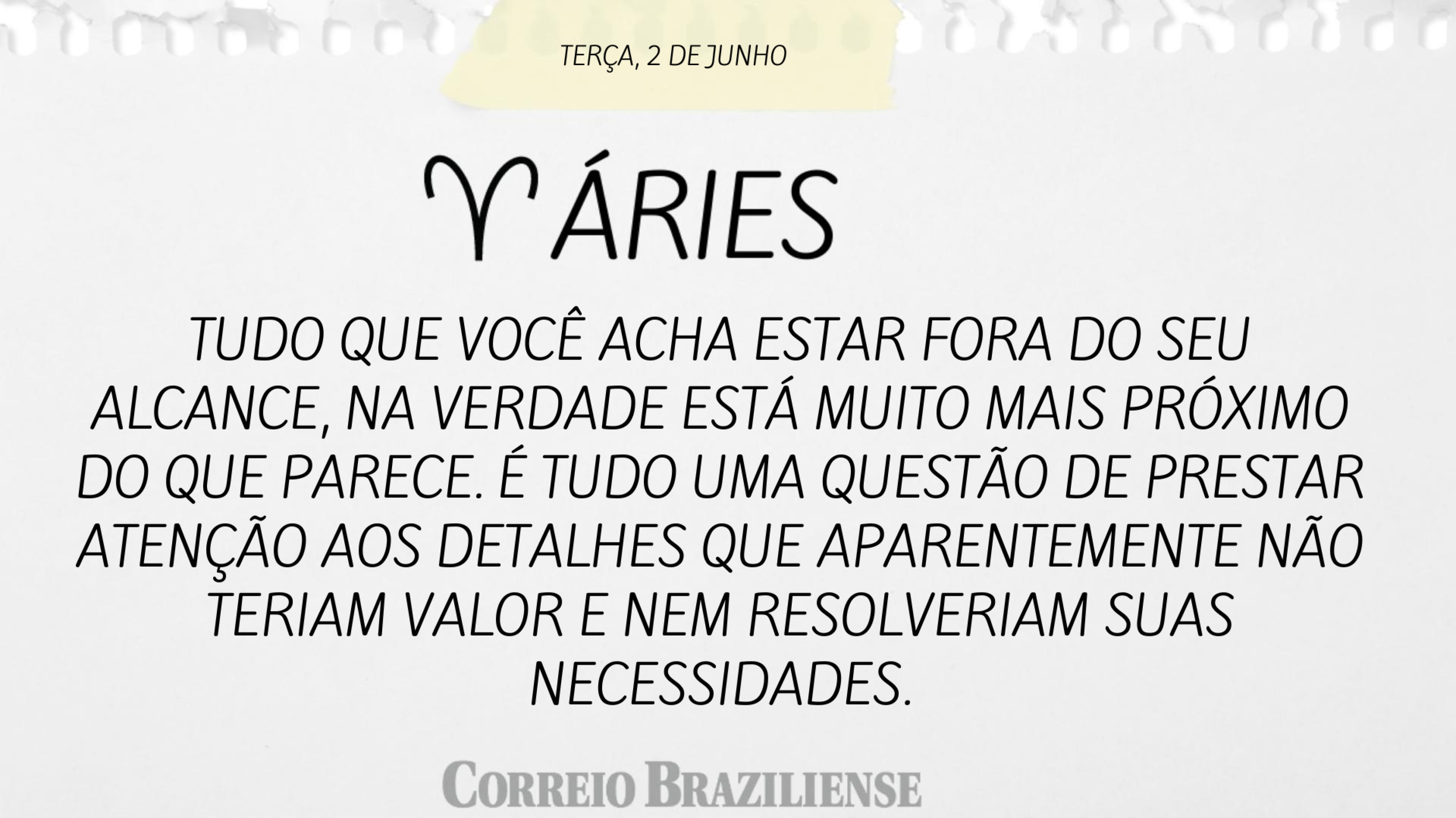 Horóscopo desta segunda-feira (7/7)