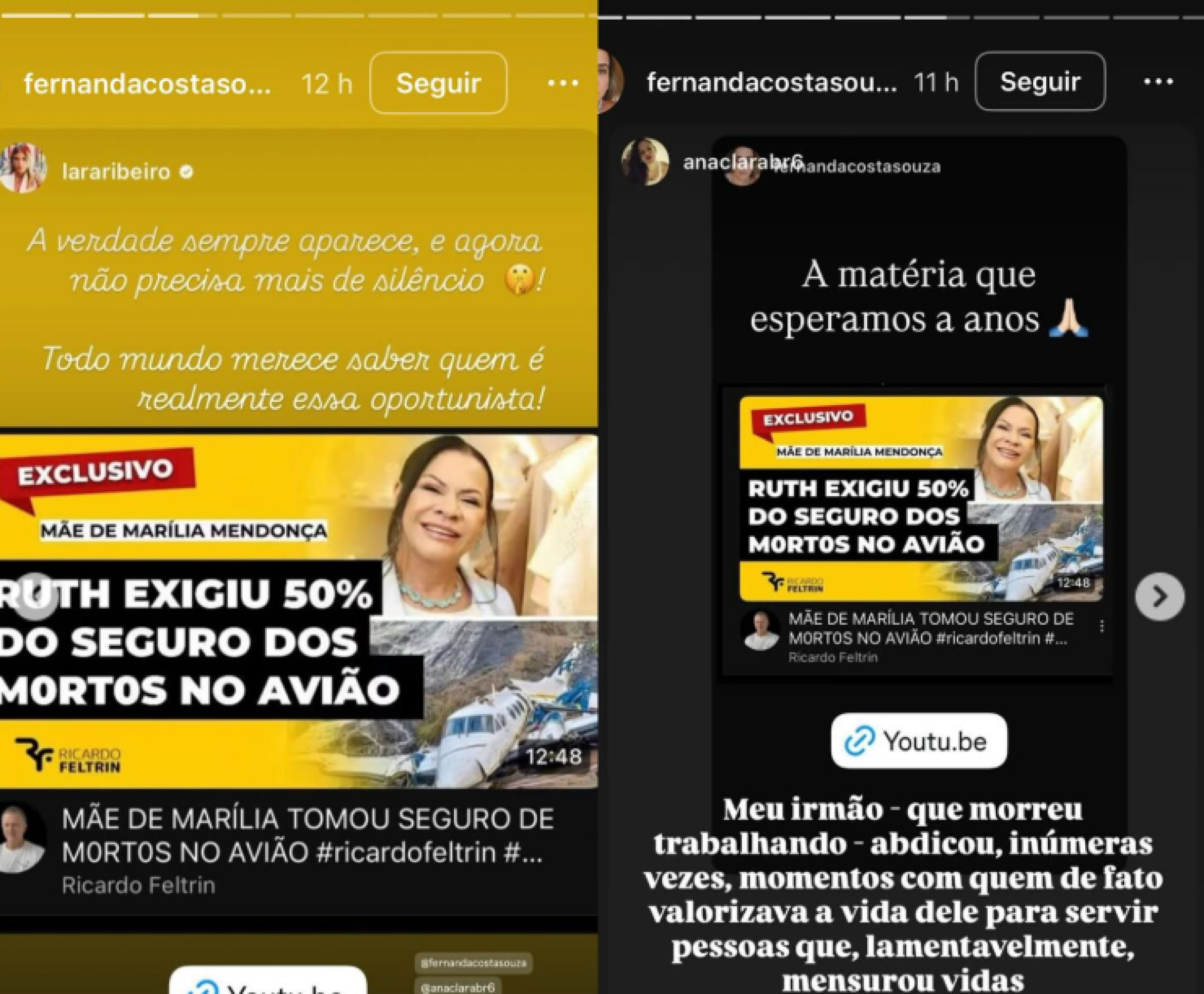 Viúva do produtor de Marília Mendonça detona dona Ruth